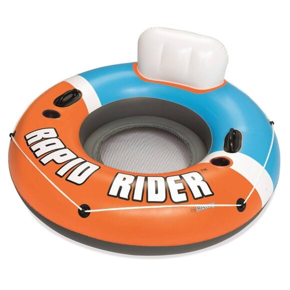 Bestway CoolerZ Rapid Rider Inflatable Blow Up Pool Chair Tube NEW IN BOX - Picture 4 of 8